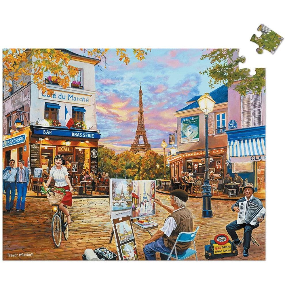Photos - Jigsaw Puzzle / Mosaic Relish New 100 Piece Sunset in Paris Dementia Jigsaw Puzzle - Dementia Activities & Alzheimer's Products for Seniors HJ8U