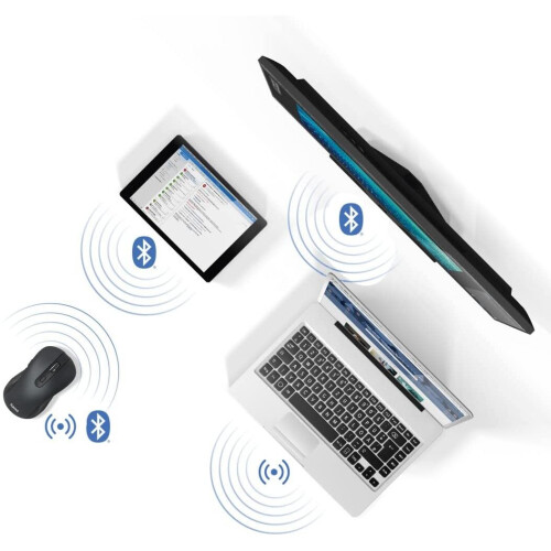 Mouse ottico - HAMA - MW-650 - 6 tasti - USB-A/Bluetooth - Nero 2