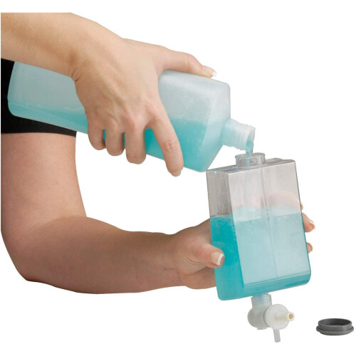 Croydex Croydex Soap Dispenser, Satin Nichol, 435ml 2
