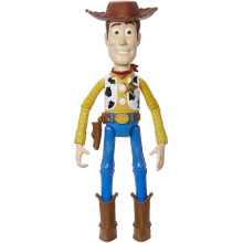 Mattel Disney en Pixar Toy Story Grote Actiefiguur, Posable Woody Verzamelfiguur, 12-inch