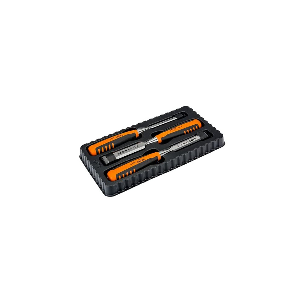 Bahco 424P-S3-Eur B/E Chisel Set (3)