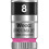 Wera Belt 1 Zyklop socket set with holding function, 1/4" drive, 10 pieces 16