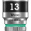 Wera Belt 1 Zyklop socket set with holding function, 1/4" drive, 10 pieces 18