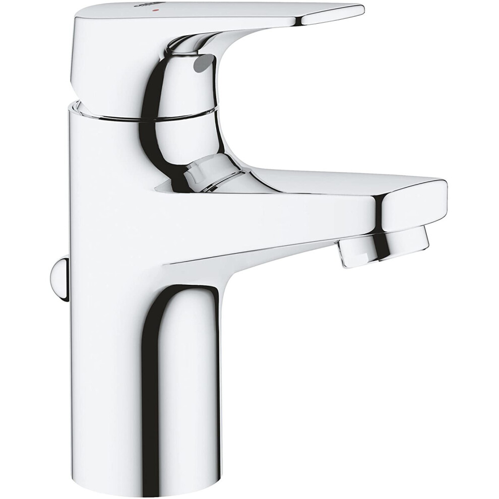 Grohe BauFlow 23751000 Sink Tap S-Size with Pull Rod, Small