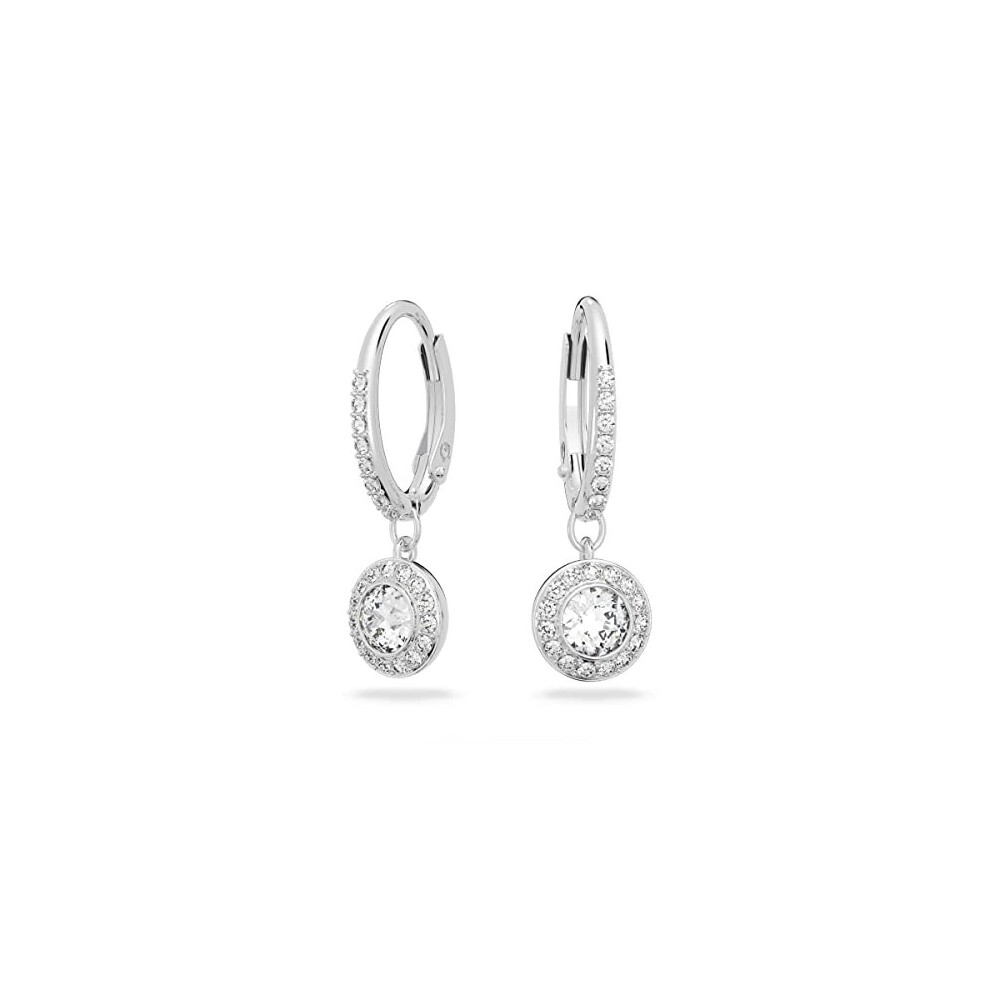 Swarovski Angelic Collection Silver Drop Earrings