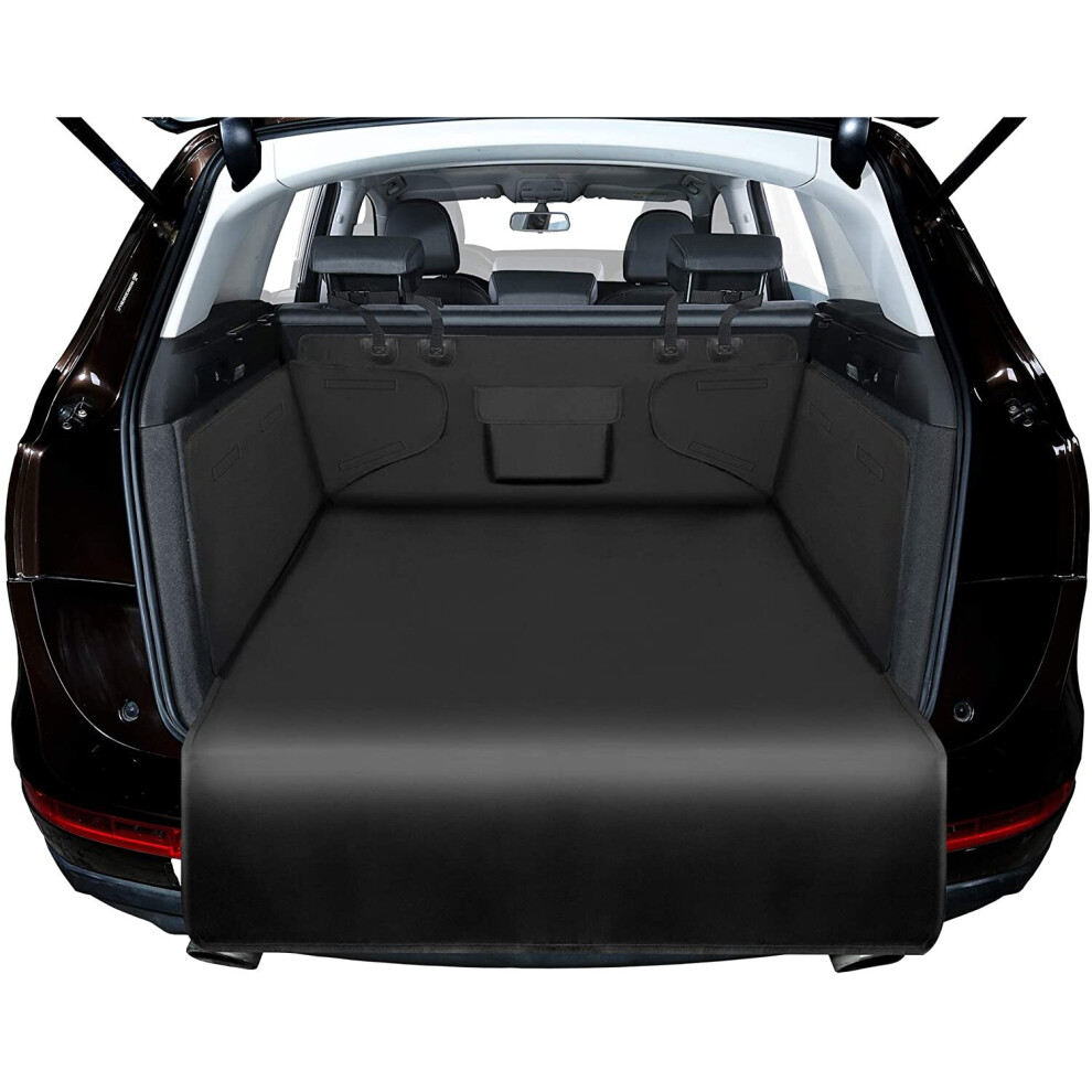 Alfheim Car Boot Liner Protector - Nonslip Waterproof Pet Dog Back Seat Cover - Durable Washable Cargo Cover Mat Travel Universal For Car Truck Suv 5060644301999