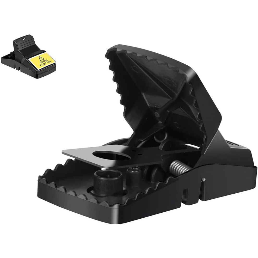 Trisiki Upgraded 2 Pack Mouse Trap, Rat Trap for Various Sizes of Rodents, Reusable Heavy Duty Large Snap Traps That Kill...-image-OPC-P8YQJ6Y-NEW