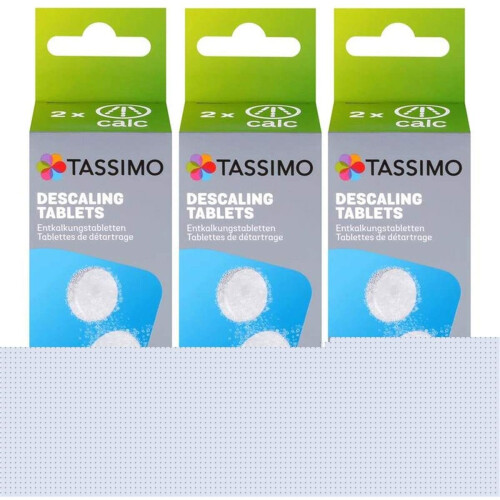 Tassimo Tassimo Bosch Descaling / Decalcifying Tablets (pack of 3)