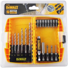DEWALT DT70712-QZ 19 Piece Screwdriver and Masonry Drill Bit Set DT70712