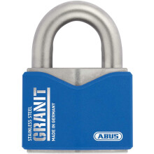 ABUS 79185 37ST/55 Granite Padlock, stainlesssteel, 55mm Edelstahl