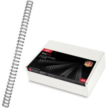 GBC WireBind Binding Wires, 9.5 mm, 85 Sheet Capacity, A4, Black, Pack of 100, RG810610
