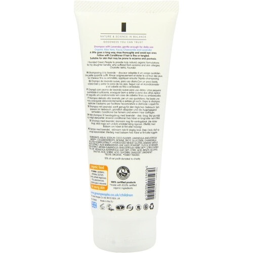 Green People Green People Organic Shampoo Lavender, 200ml 1