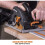 Evolution Power Tools R185CCSX Multi-Material Circular Saw and Track (Combination Pack), 1600 W, 110 V-Site Use 7