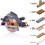 Evolution Power Tools R185CCSX Multi-Material Circular Saw and Track (Combination Pack), 1600 W, 110 V-Site Use 2