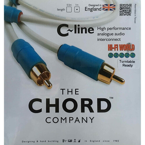 Chord Chord C-Line RCA Interconnect (1 metre)