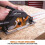 Evolution Power Tools R185CCSX Multi-Material Circular Saw and Track (Combination Pack), 1600 W, 110 V-Site Use 5