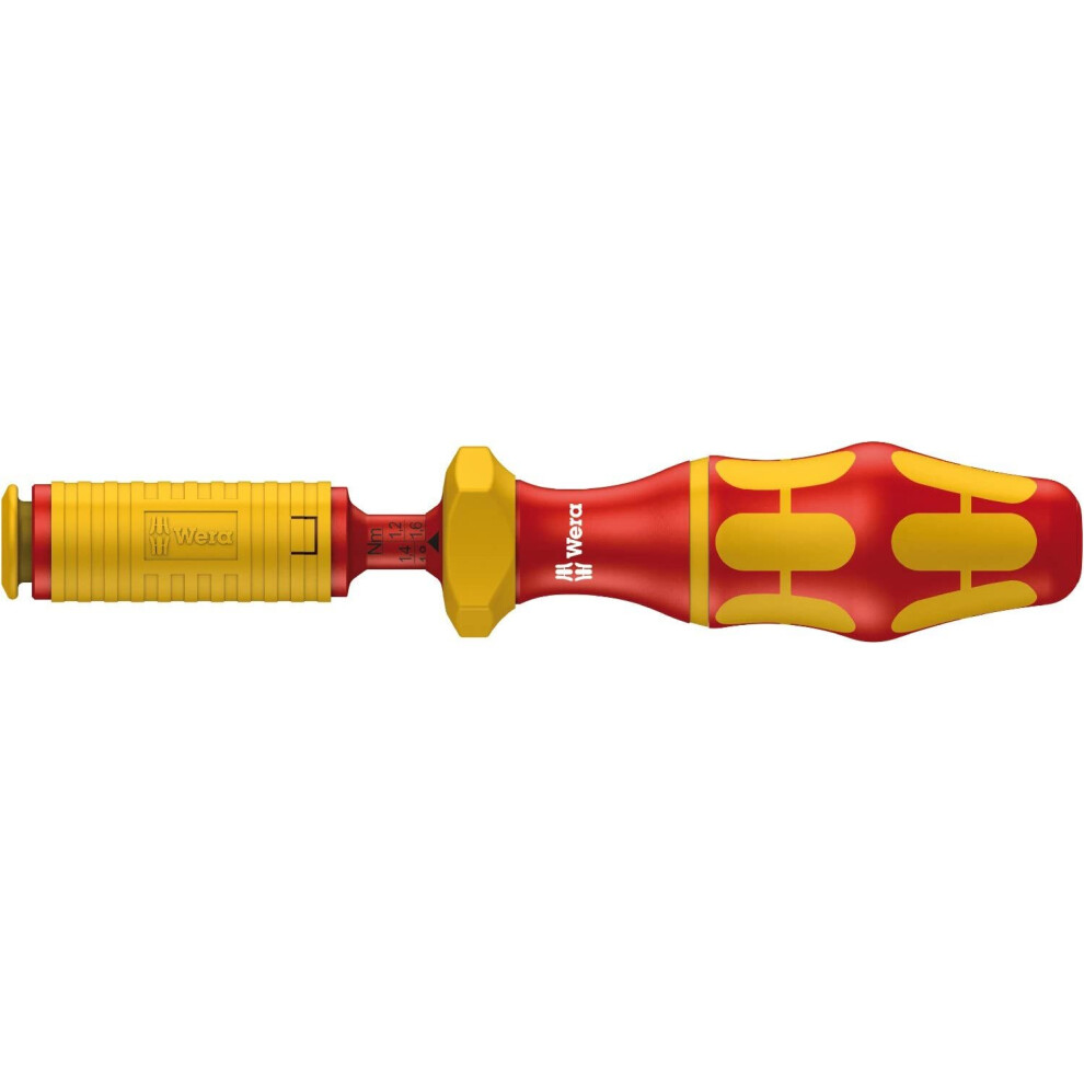 Wera 05074752001 Torque Screwdriver Kraftform 7440VDE Handle, Silver