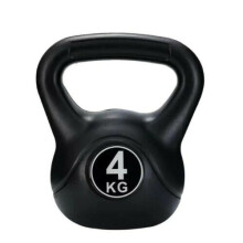 (4KG Kettlebell) Vinyl Fitness Kettlebell WeightWeight Lifting Training Set 2-24kg For Gym & Home