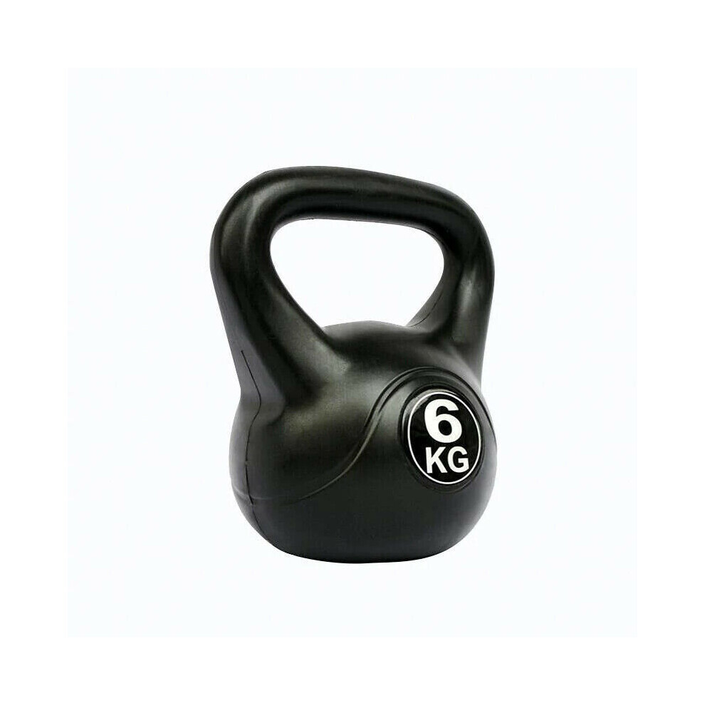 (6KG Kettlebell) 2-14kg Vinyl Kettlebell Weight Set