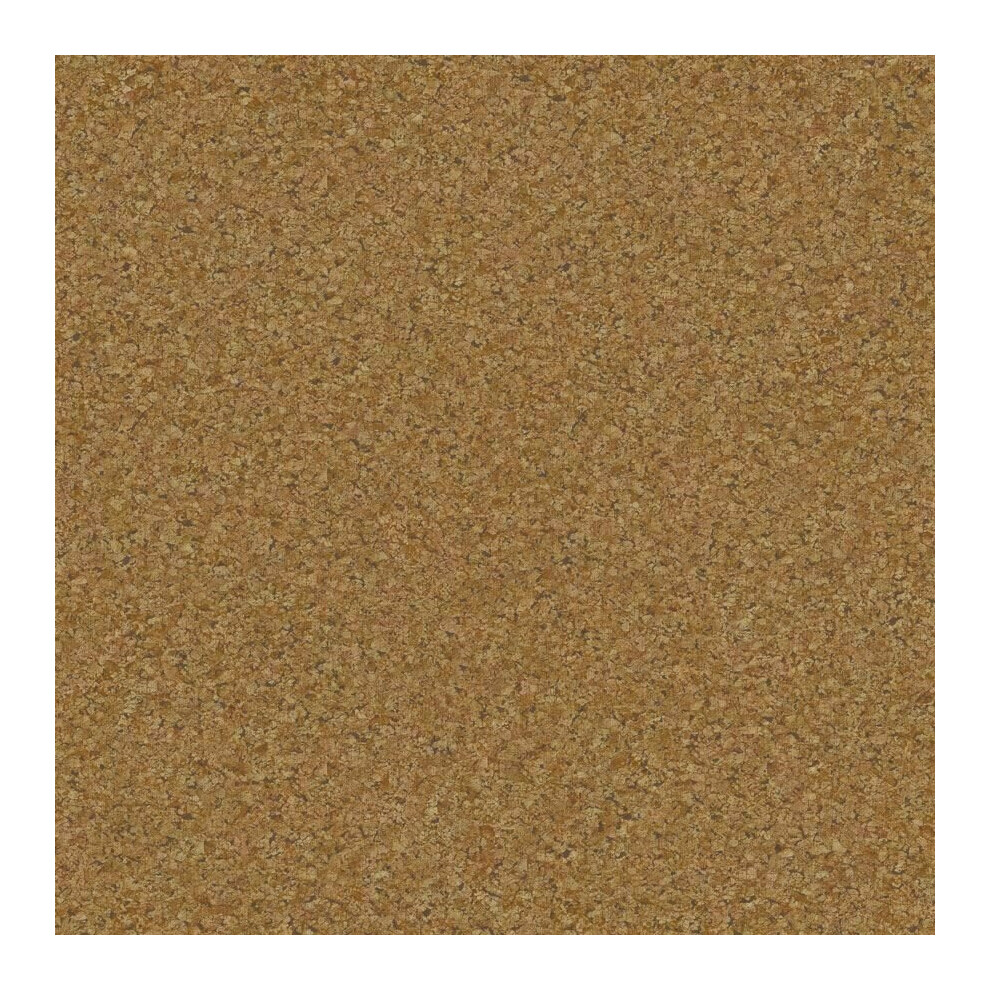 Holden Plain Brown Terracotta Cork Effect Textured Embossed Wallpaper 5022976222618