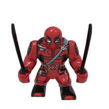 (Deadpool) Marvel Superheroes Iron Man Loki Groot Building Blocks Big Figures Toys Fit Lego