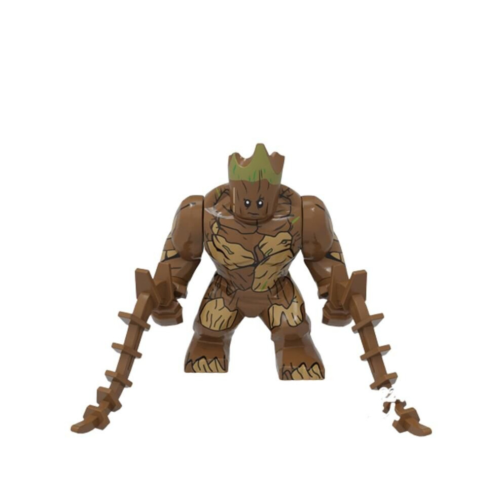 super héros lego marvel groot