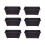 6 Venetian Window Box Trough Planters Small 40cm Plastic Black Colour 3