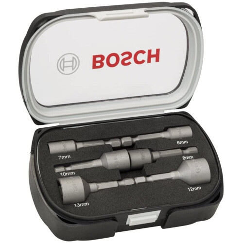 Bosch 6er Stecknuss-Set 1/4 50mm - BOSCH - 2608551079