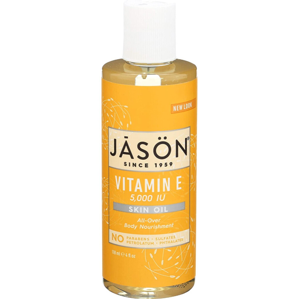 JASONS NATURAL Vitamin E Oil 5000iu 118 ml (PACK OF 1)