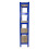 Ράφια Monster Racking T-Rax Heavy Duty, Μπλε, Π 75 cm, Β 30 cm, Σετ 6 τεμαχίων 7