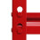 4 x Z-Rax Rot 90cm Lagerregal mit Gratis Gummihammer 14