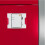 MonsterShop Metal Lockers 4 Doors Steel Flatpack Storage Lockable Gym School Red – 45cm D 15
