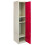 MonsterShop Metal Lockers 2 Doors Steel Staff Storage Lockable Gym School Changing Room Red 14