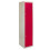 MonsterShop Metal Lockers 2 Doors Steel Staff Storage Lockable Gym School Changing Room Red 10