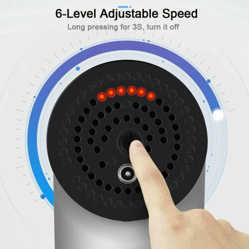 (Silver) Massage Gun Deep Percussion Massager Muscle Vibration Relaxing Therapy Tissue UK 2