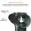 (Silver) Massage Gun Deep Percussion Massager Muscle Vibration Relaxing Therapy Tissue UK 6