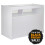 Bancone B1200 Bianco da Negozio e Reception Elegante Solido Robusto con Ripiani 9