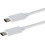 Techgear TECHGEAR USB-C to USB-C 3.1 10Gbps Fast Charging & Data Transfer Cable (1ft/30cm) Both Ends USB Type C, Compatible with MacBook Pro, iPad Pro 11 / Pro 1
