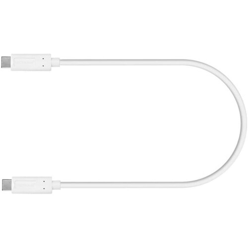 Techgear TECHGEAR USB-C to USB-C 3.1 10Gbps Fast Charging & Data Transfer Cable (1ft/30cm) Both Ends USB Type C, Compatible with MacBook Pro, iPad Pro 11 / Pro 1