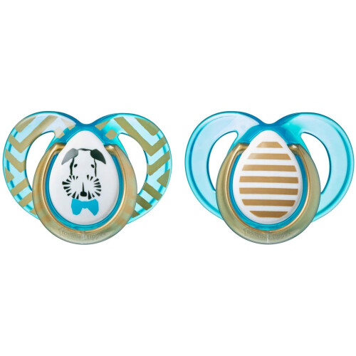 Tommee Tippee Tommee Tippee 2 Fashion Pacifiers 6-18 Months Boy - 2 Count 2