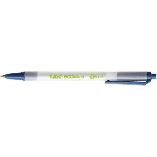 BIC BIC Ecolutions Clic Stic (Recycled) Blue (Box 50) 1