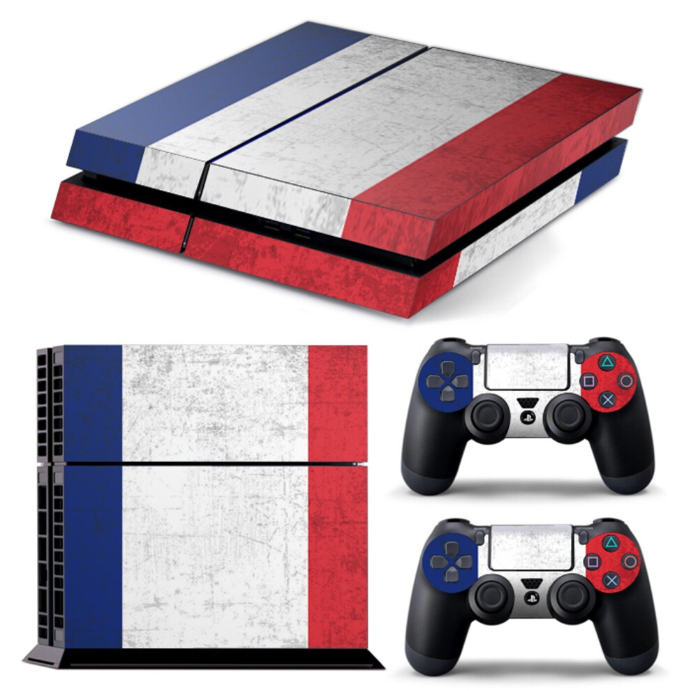 (France) Ps4 Wrap Sticker Cover For Console And Controller 5060525350078