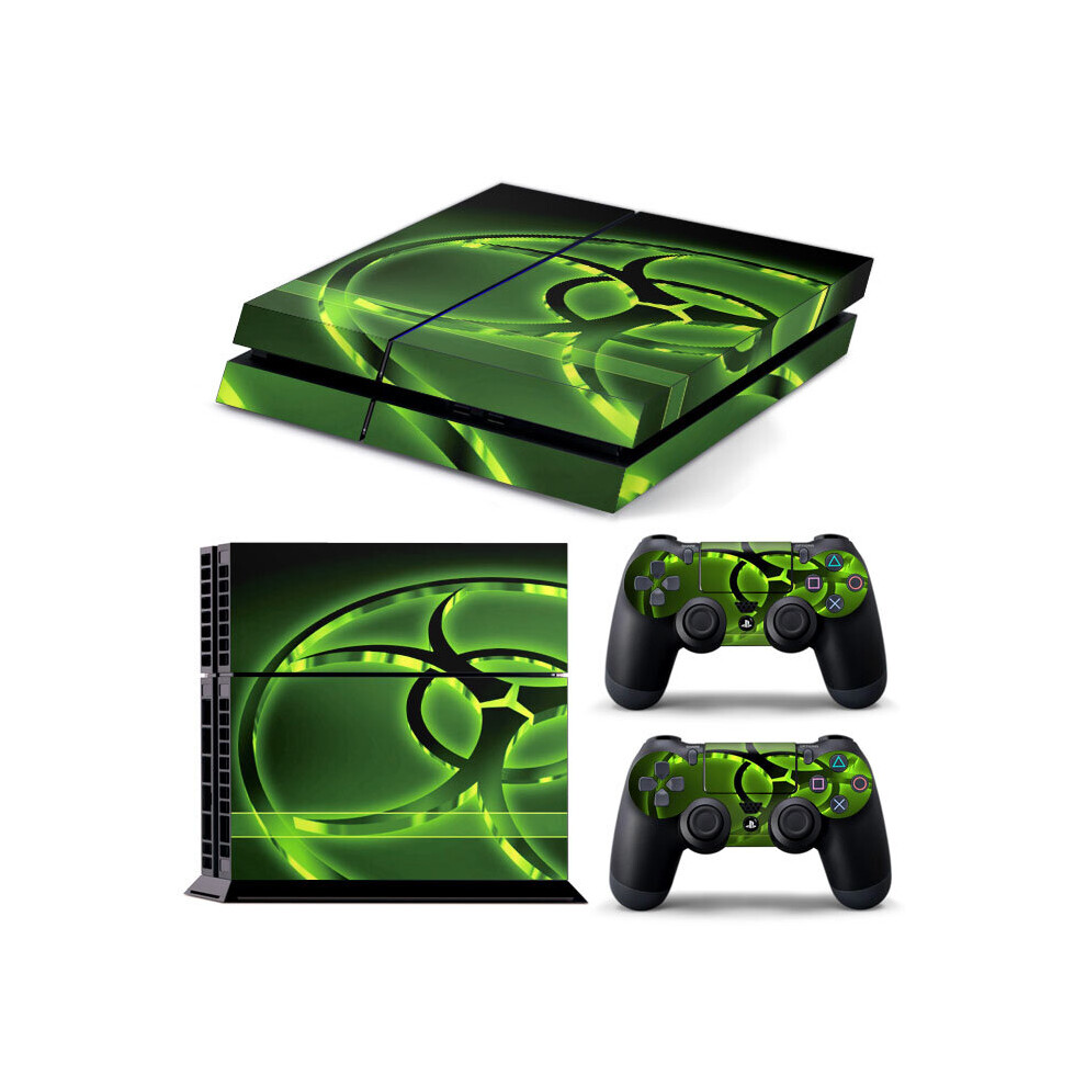 (Biohazard) Ps4 Wrap Sticker Cover For Console And Controller 5060406872057
