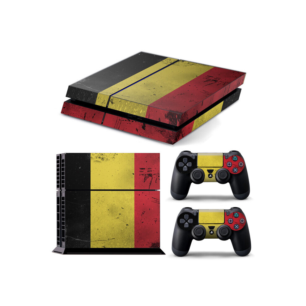 (Belgium) Ps4 Wrap Sticker Cover For Console And Controller 5056543415400