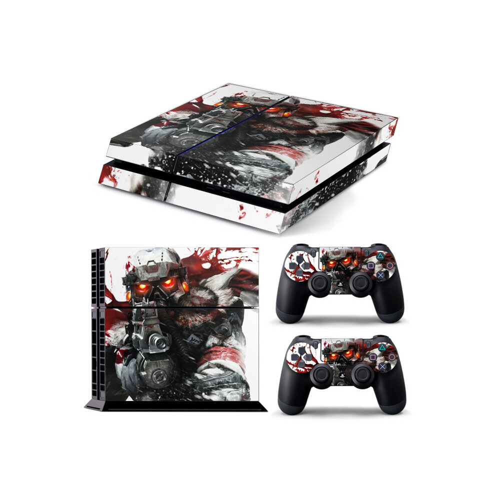 (Kilzone) Ps4 Wrap Sticker Cover For Console And Controller 5060322878744