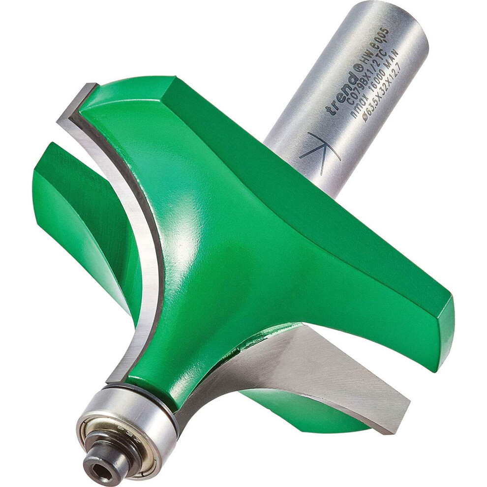 Trend C079bx1/2Tc Rounding Over 25.4Mm Radius X 32Mm Cut