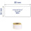 Avery Zweckform White 520 Items 89 x 36 mm White 4