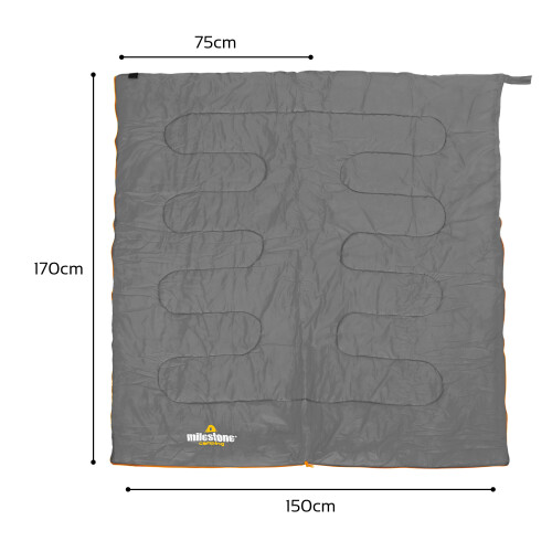 Milestone 26700 Single Envelope Sleeping Bag 2