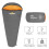 Milestone 27000 Single Mummy Sleeping Bag | 2 Season Sleeping Bag 2