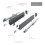 GTV (H167) AXIS PRO drawer system - anthracite - length 500 2